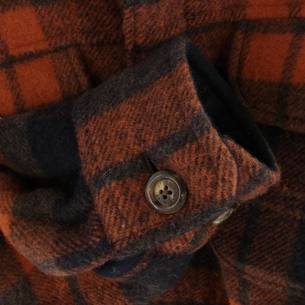 WTAPS ダブルタップス 24AW 242WVDT-JKM04 WOPL Mosser Textile モッサー テキスタイル ジャケット ブラック系 オレンジ系【中古】