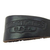 CHROME HEARTS クロムハーツ（原本無） BELT LOOP BSフレア ボタンレザー ベルト ループ ブラック系【中古】