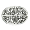 CHROME HEARTS クロムハーツ（原本無） BUCKL OVAL CROSS1.5 1.5 クラシック オーバルクロス シルバー バックル シルバー系【中古】