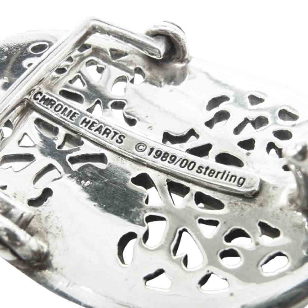 CHROME HEARTS クロムハーツ（原本無） BUCKL OVAL CROSS1.5 1.5 クラシック オーバルクロス シルバー バックル シルバー系【中古】