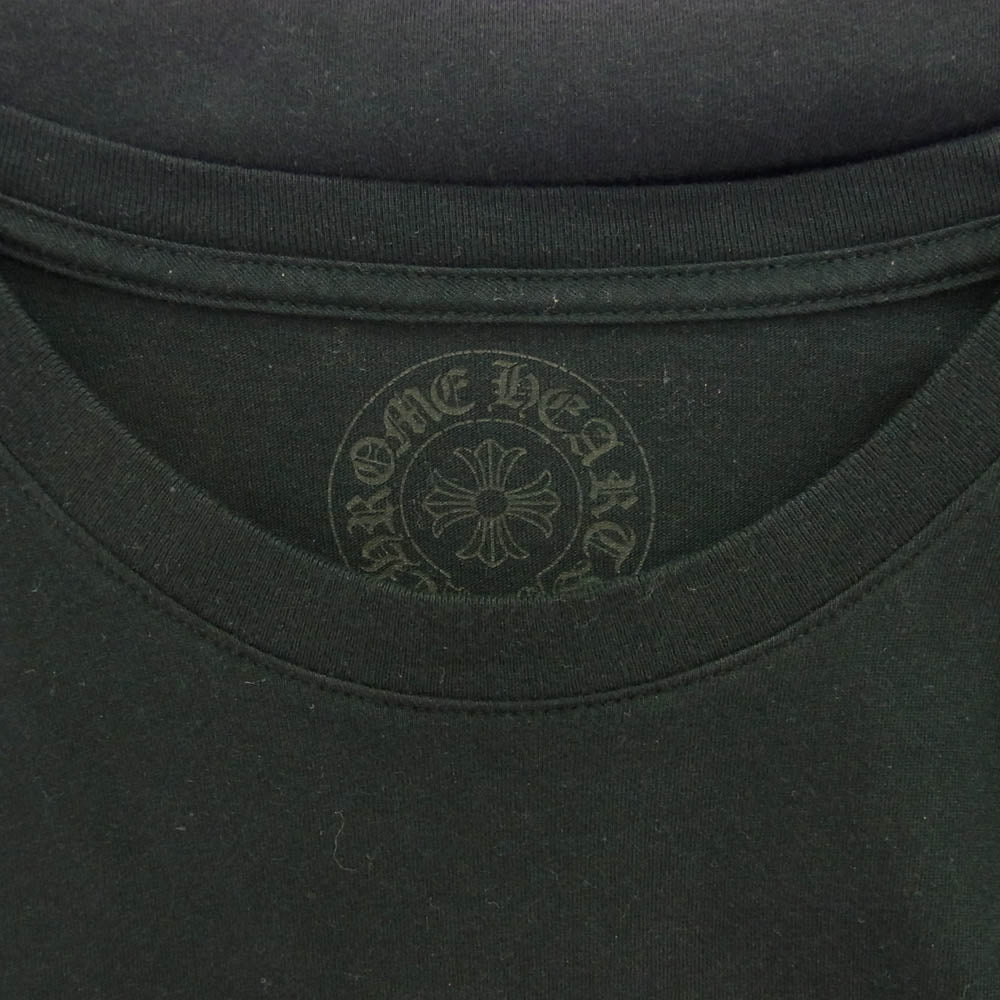 CHROME HEARTS クロムハーツ（原本無） CH SCROLL LABEL FUCKYOU L/S TEE スクロールラベル 長袖 Tシャツ ブラック系 L【中古】