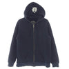 CHROME HEARTS クロムハーツ（原本無） SWTSHRT HD ZIP ヴァインダガー ダガージップ フローラル ホースシュー フルジップ パーカー ダークネイビー系 L【中古】