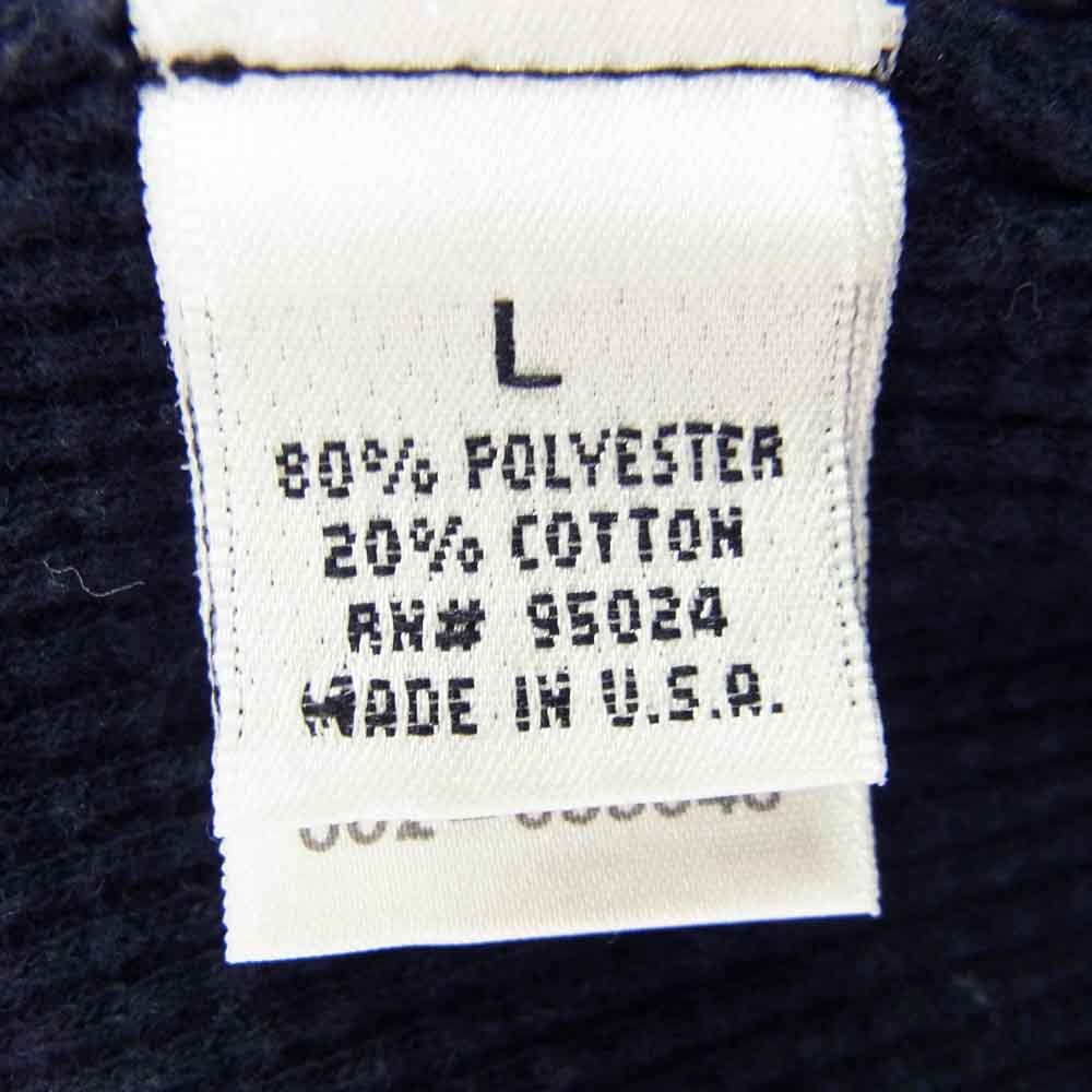 CHROME HEARTS クロムハーツ（原本無） SWTSHRT HD ZIP ヴァインダガー ダガージップ フローラル ホースシュー フルジップ パーカー ダークネイビー系 L【中古】