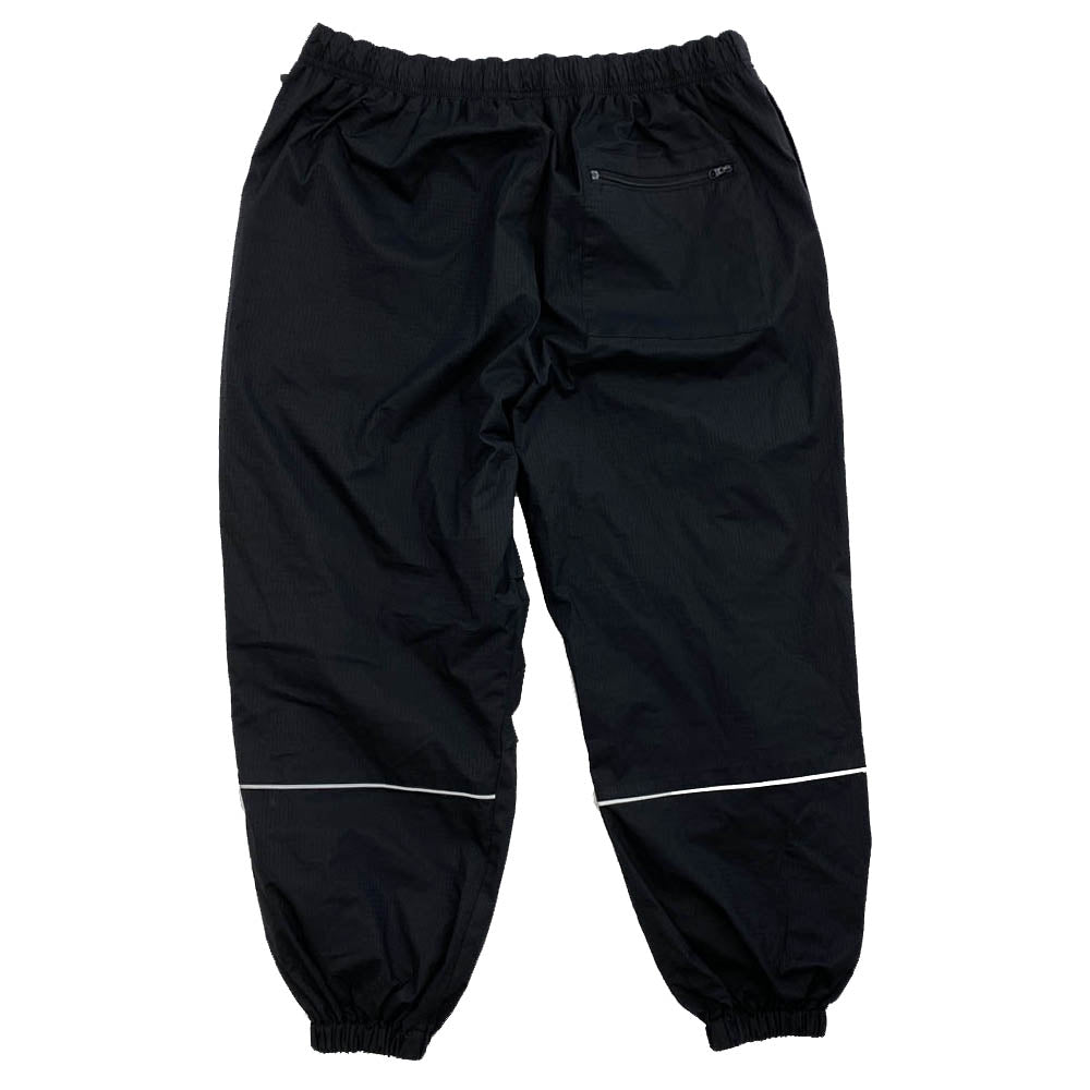 STUSSY ステューシー 116305 3M Jogger Pants Black ストックロゴ リフレクティブ ライン ナイロン ジョガー パンツ ブラック系 L ブラック系 L【中古】