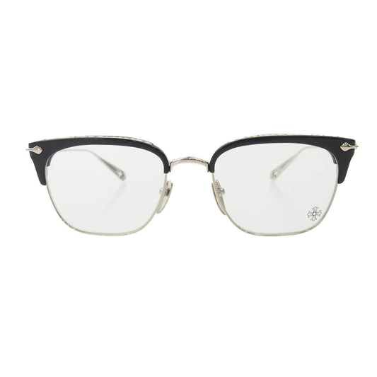 CHROME HEARTS クロムハーツ（原本無） SLUNTRADICTION クロスボール サングラス 眼鏡 ブラック系【美品】【中古】