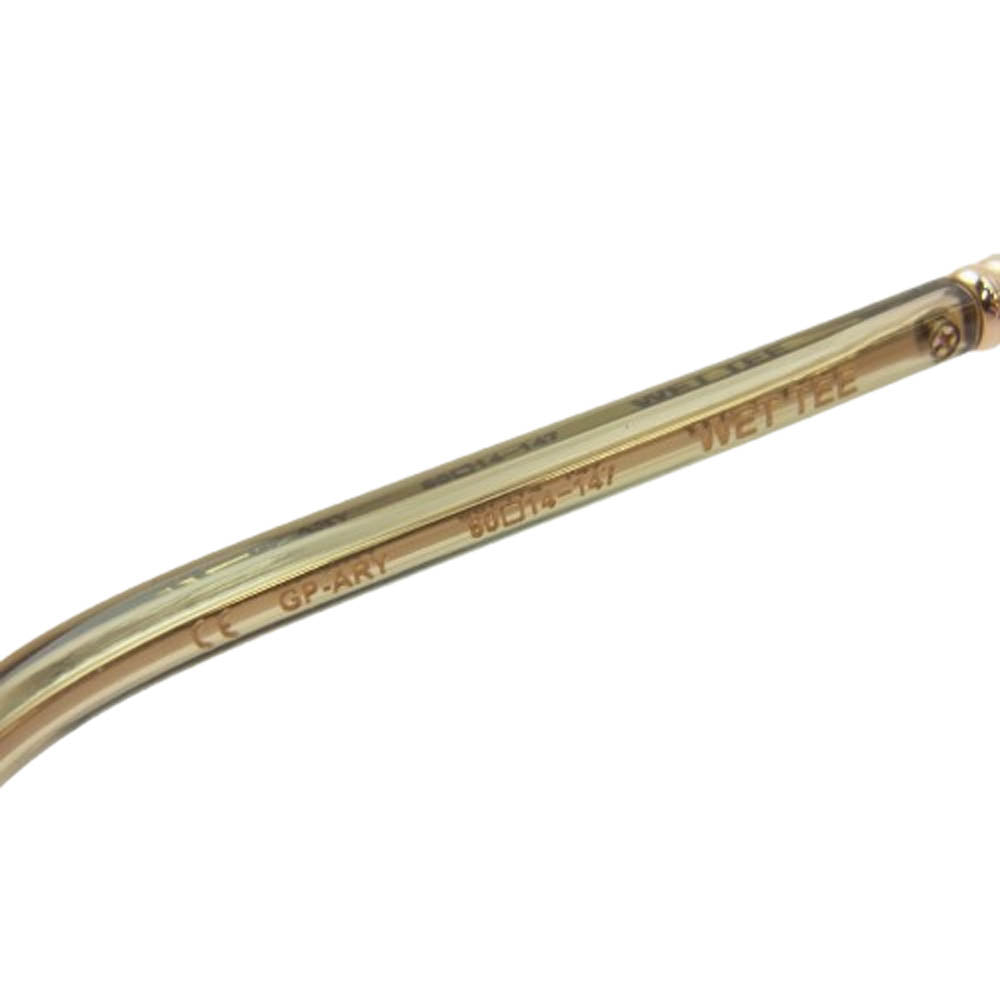 CHROME HEARTS クロムハーツ（原本無） WET TEE ティアドロップ サングラス 眼鏡 60□14-147【美品】【中古】