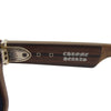 CHROME HEARTS クロムハーツ（原本無） LILITH ステンシルウッドフレーム サングラス 眼鏡 ブラウン系 56□18-144【美品】【中古】
