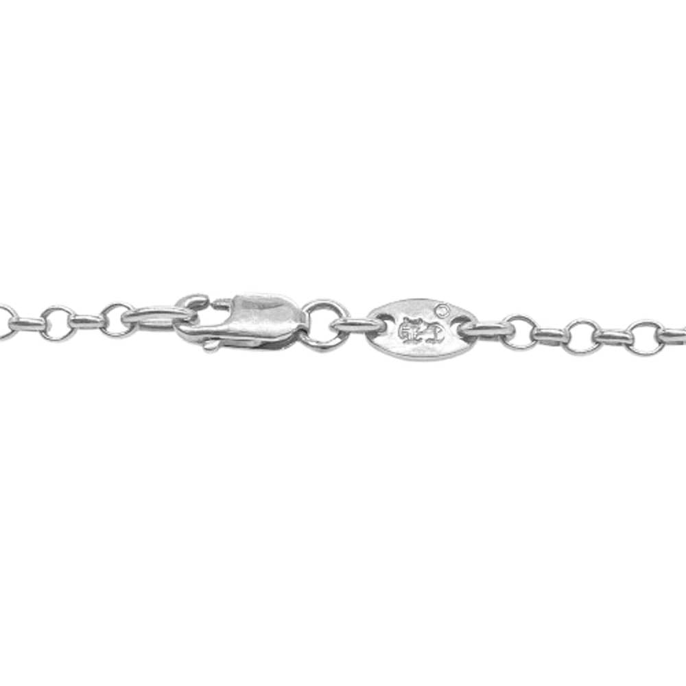CHROME HEARTS クロムハーツ（原本無） NECKCHAIN ロールチェーン 16inchi 16インチ R16 シルバー系【中古】