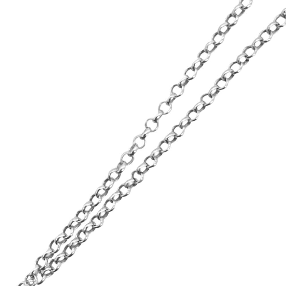 CHROME HEARTS クロムハーツ（原本無） NECKCHAIN ロールチェーン 16inchi 16インチ R16 シルバー系【中古】