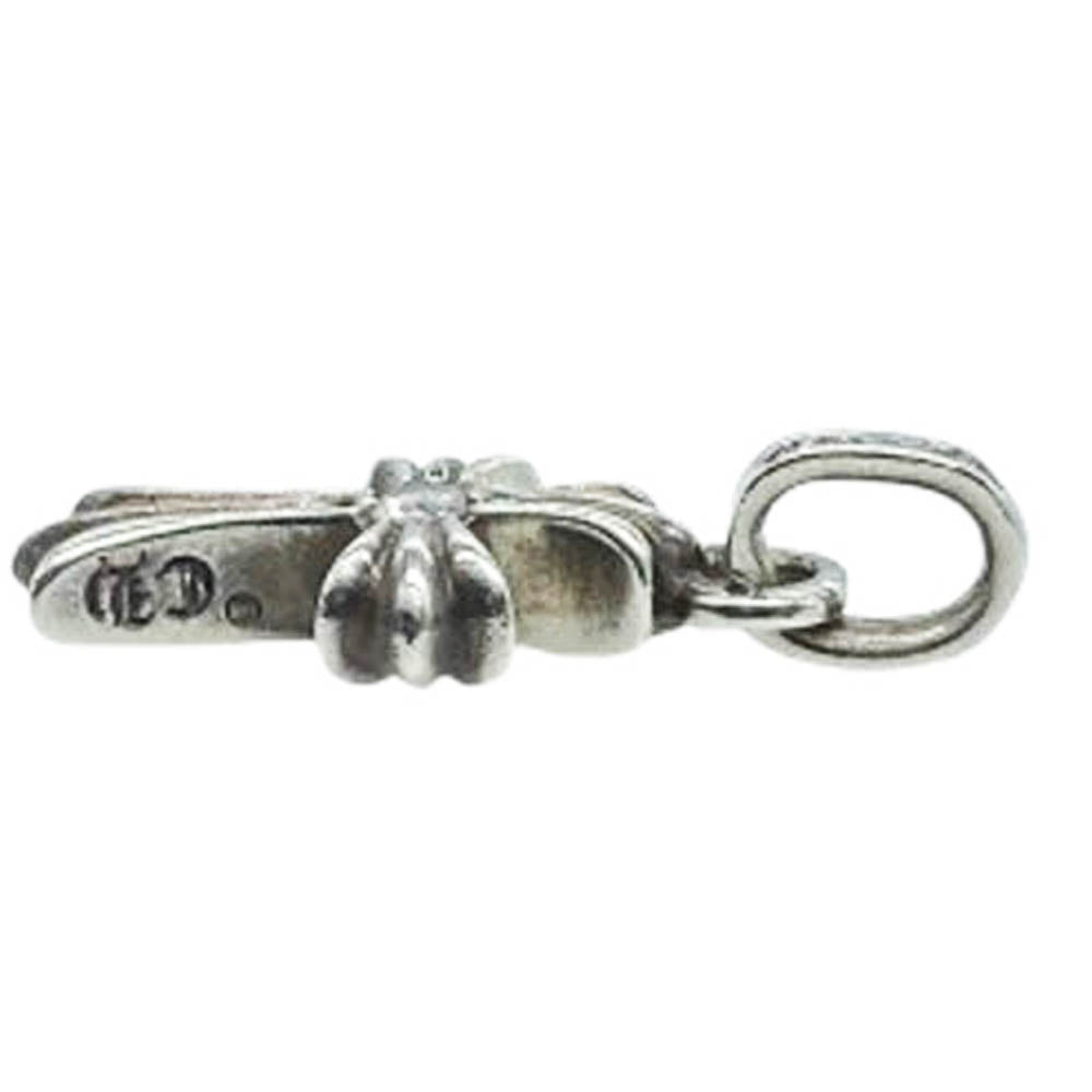 CHROME HEARTS クロムハーツ（原本有） CRS BBYFAT DMND ベイビーファット 両面 1P ダイヤ ペンダントトップ シルバー系【中古】