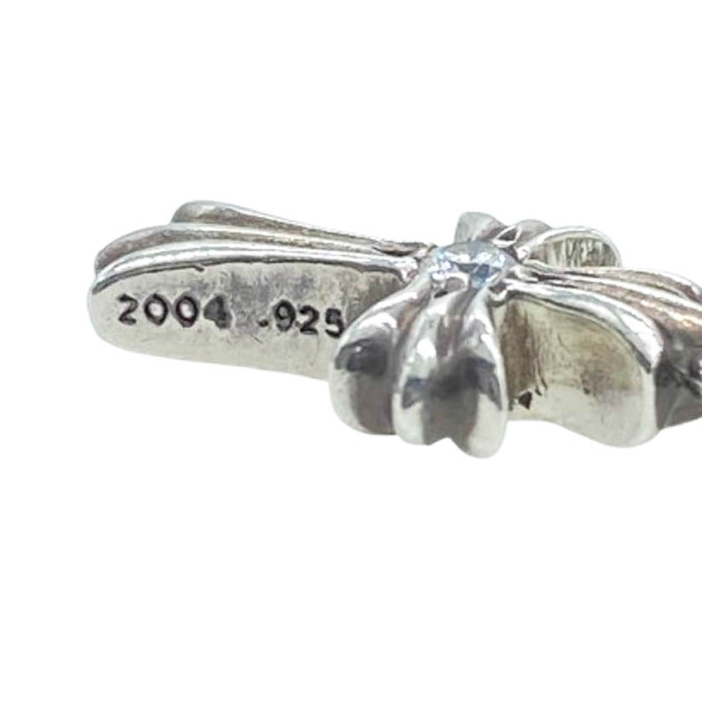 CHROME HEARTS クロムハーツ（原本有） CRS BBYFAT DMND ベイビーファット 両面 1P ダイヤ ペンダントトップ シルバー系【中古】