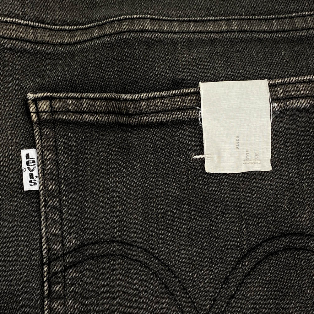 N.HOOLYWOOD エヌハリウッド Levi's リーバイス ブーツ カット デニム パンツ ブラック系 33【中古】