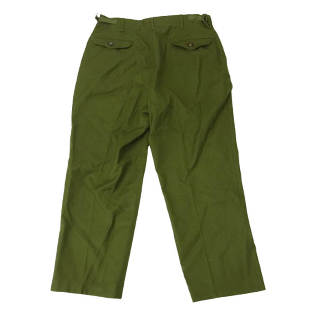 ユーエスアーミー 55-T-35650-30 Vintage WOOL TROUSERS m-51 ヴィンテージ ウールフィールド トラウザー パンツ カーキ系【中古】