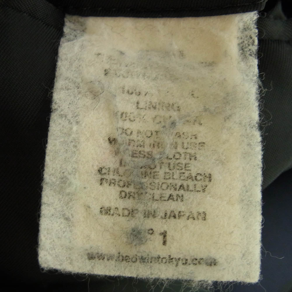 BEDWIN & THE HEARTBREAKERS ベドウィンアンドザハートブレイカーズ 3B テーラード ジャケット ネイビー系【中古】