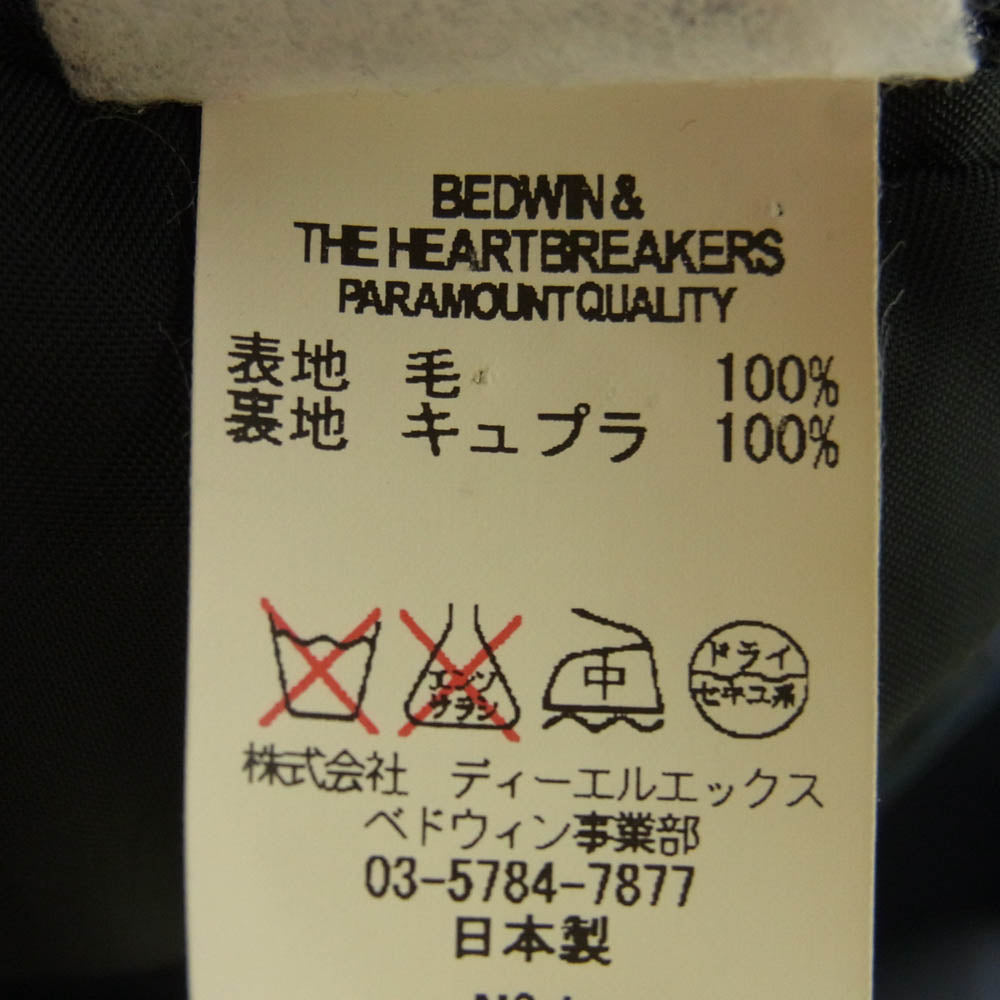 BEDWIN & THE HEARTBREAKERS ベドウィンアンドザハートブレイカーズ 3B テーラード ジャケット ネイビー系【中古】