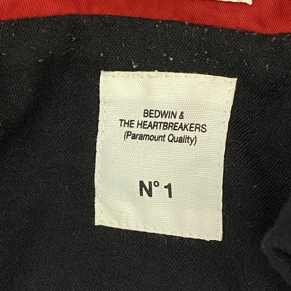 BEDWIN & THE HEARTBREAKERS ベドウィンアンドザハートブレイカーズ ナイロン コーチ ジャケット レッド系【中古】