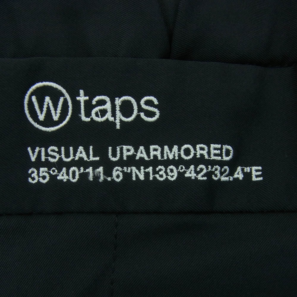 WTAPS ダブルタップス 23SS 231TQDT-PTM04 Trds2301 Shorts Poly Twill Dot Sight ロゴ刺繍 ショーツ ハーフ ショート パンツ ブラック系 01【中古】