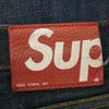 Supreme シュプリーム ストレート セルビッジ デニム パンツ インディゴブルー系 34【中古】