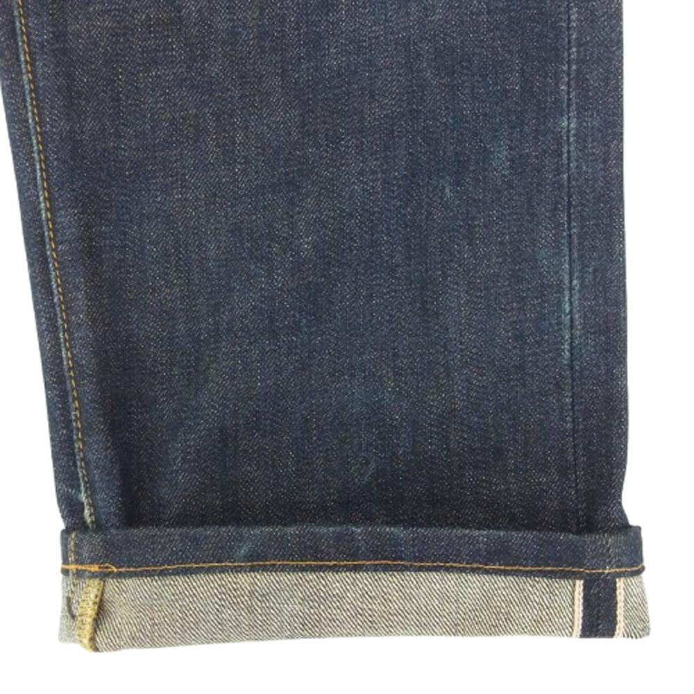 Supreme シュプリーム ストレート セルビッジ デニム パンツ インディゴブルー系 34【中古】