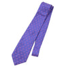 CELINE セリーヌ シルク100％トリオンフ柄 ネクタイ パープル系【中古】