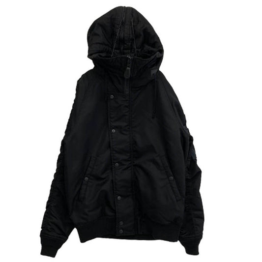 AVIREX アヴィレックス N-2 LIGHT ZONE フライト ジャケット ブラック系 L【中古】