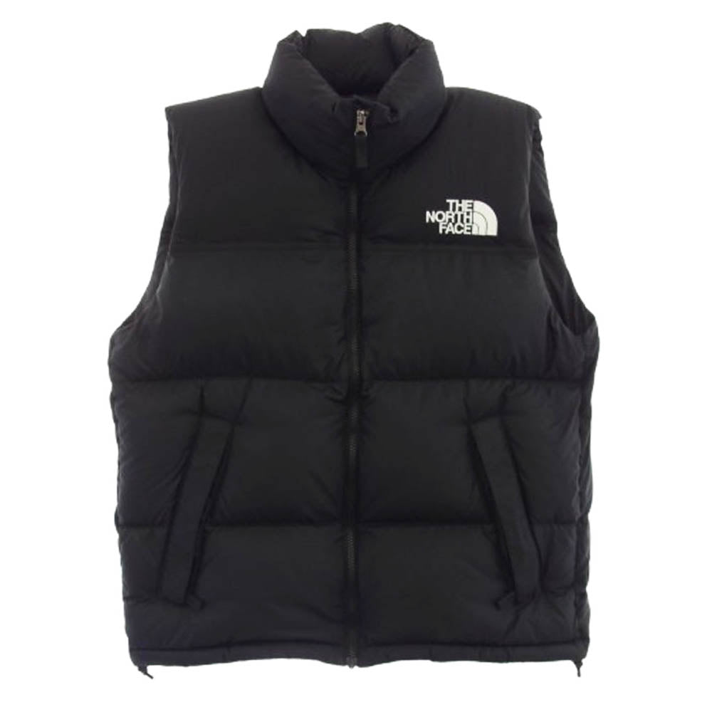 THE NORTH FACE ノースフェイス ND92338 NUPTSE VEST ヌプシ ベスト ダウンベスト ブラック系 S【中古】