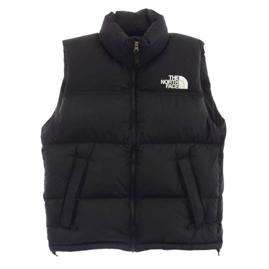 THE NORTH FACE ノースフェイス ND92338 NUPTSE VEST ヌプシ ベスト ダウンベスト ブラック系 S【中古】