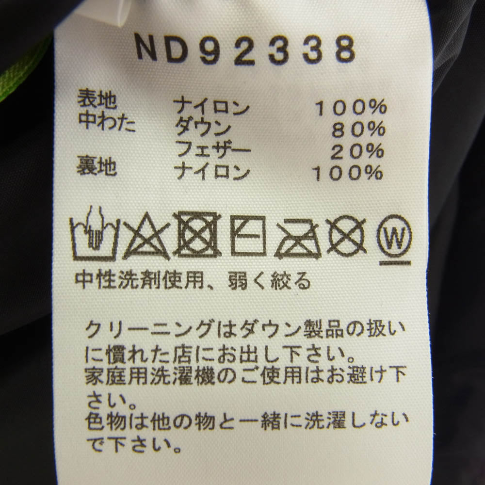 THE NORTH FACE ノースフェイス ND92338 NUPTSE VEST ヌプシ ベスト ダウンベスト ブラック系 S【中古】