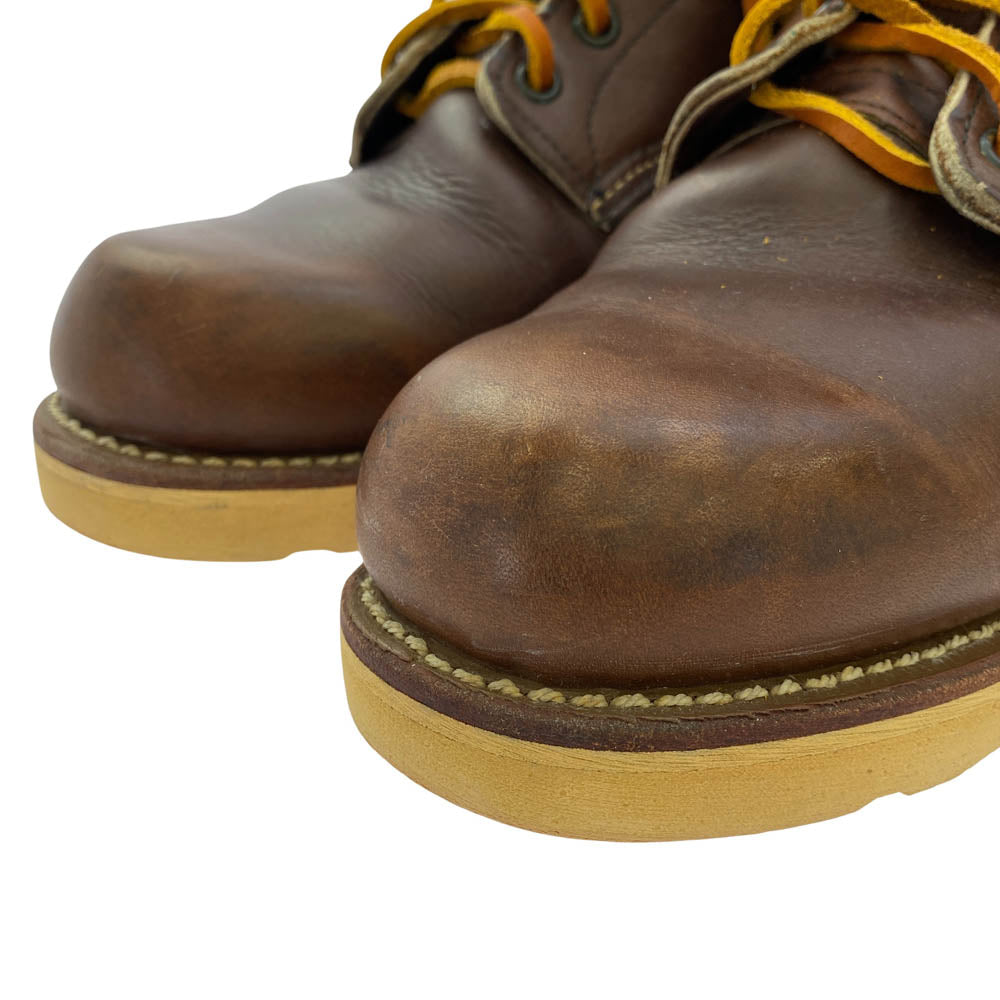 RED WING レッドウィング 1987 Eric Clapton エリック クラプトン モデル 羽タグ プレーン トゥ ブーツ ブラウン系 US9.5D【中古】