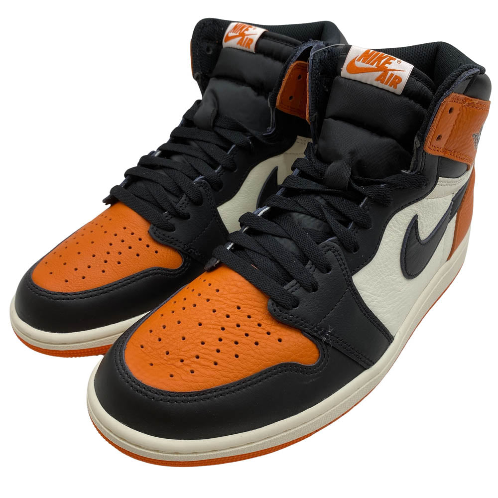 NIKE ナイキ DZ5485-008 Air Jordan 1 Retro High OG Shattered Backboard エアジョーダン1 レトロ ハイ OG スニーカー オレンジ系 28.5cm【新古品】【未使用】【中古】