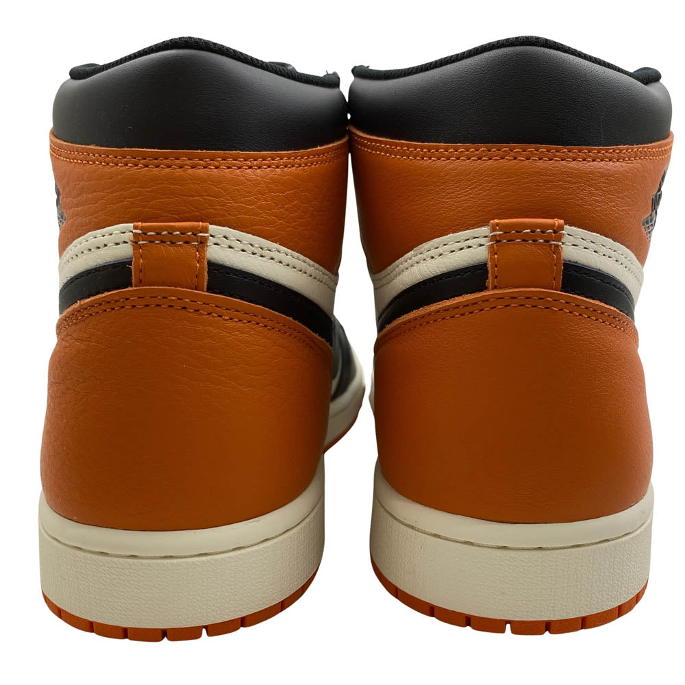 NIKE ナイキ DZ5485-008 Air Jordan 1 Retro High OG Shattered Backboard エアジョーダン1 レトロ ハイ OG スニーカー オレンジ系 28.5cm【新古品】【未使用】【中古】
