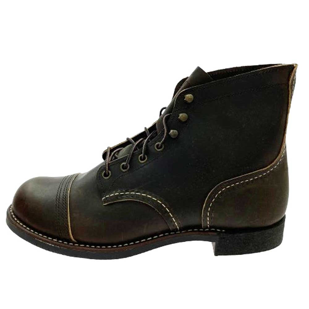 RED WING レッドウィング Iron Ranger EBONY アイアン レンジャー ボニーハーネス ブーツ ブラウン系 US10D【中古】