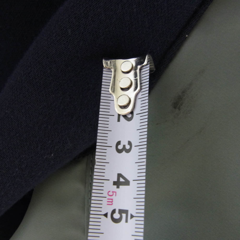 Sacai サカイ 24AW 24-03455M Nylon Twill x Sponge Sweat Hoodie ナイロンツイル スポンジ スウェット フルジップ パーカー フーディー カーキ系 2【美品】【中古】