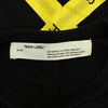 OFF-WHITE オフホワイト OMAA002S181850061060 FIRETAPE S/S TEE テープロゴ アロー 半袖 Tシャツ ブラック系 XXS【中古】