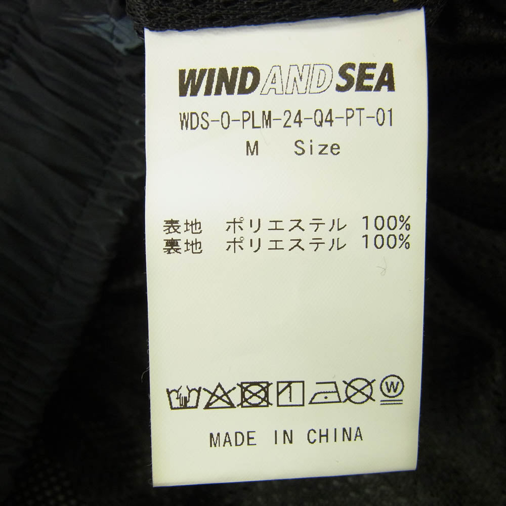 WIND AND SEA ウィンダンシー 23SS Palm Tree SHORT パーム ツリー ショーツ ヤシの木柄 ハーフパンツ ブラック系 M ブラック系 M【中古】