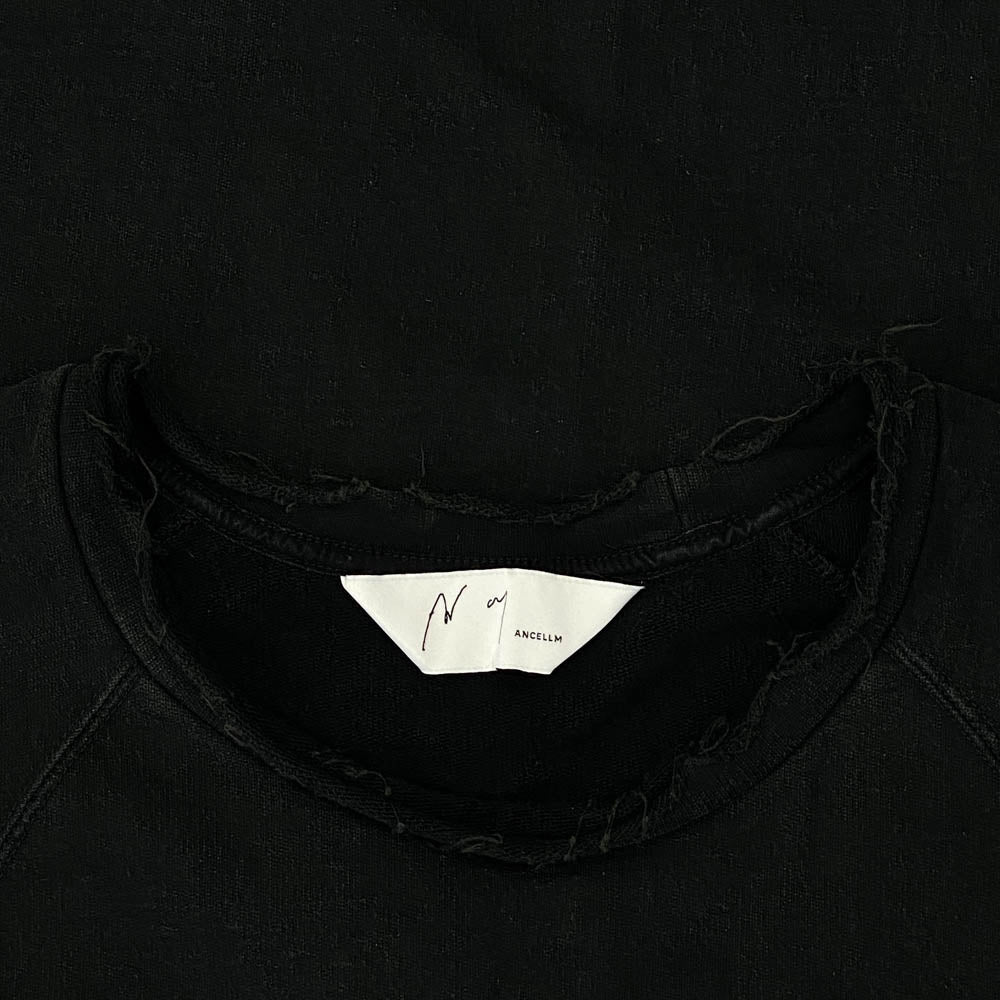 ANCELLM アンセルム ANC-CT86 SLEEVELESS AGING T-SHIRT BLACK