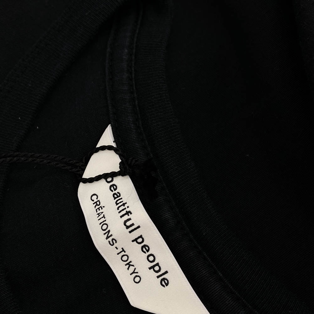 beautiful people ビューティフルピープル charity covid-19 kids Tshirt チャリティー 半袖 Tシャツ ブラック系 150【中古】