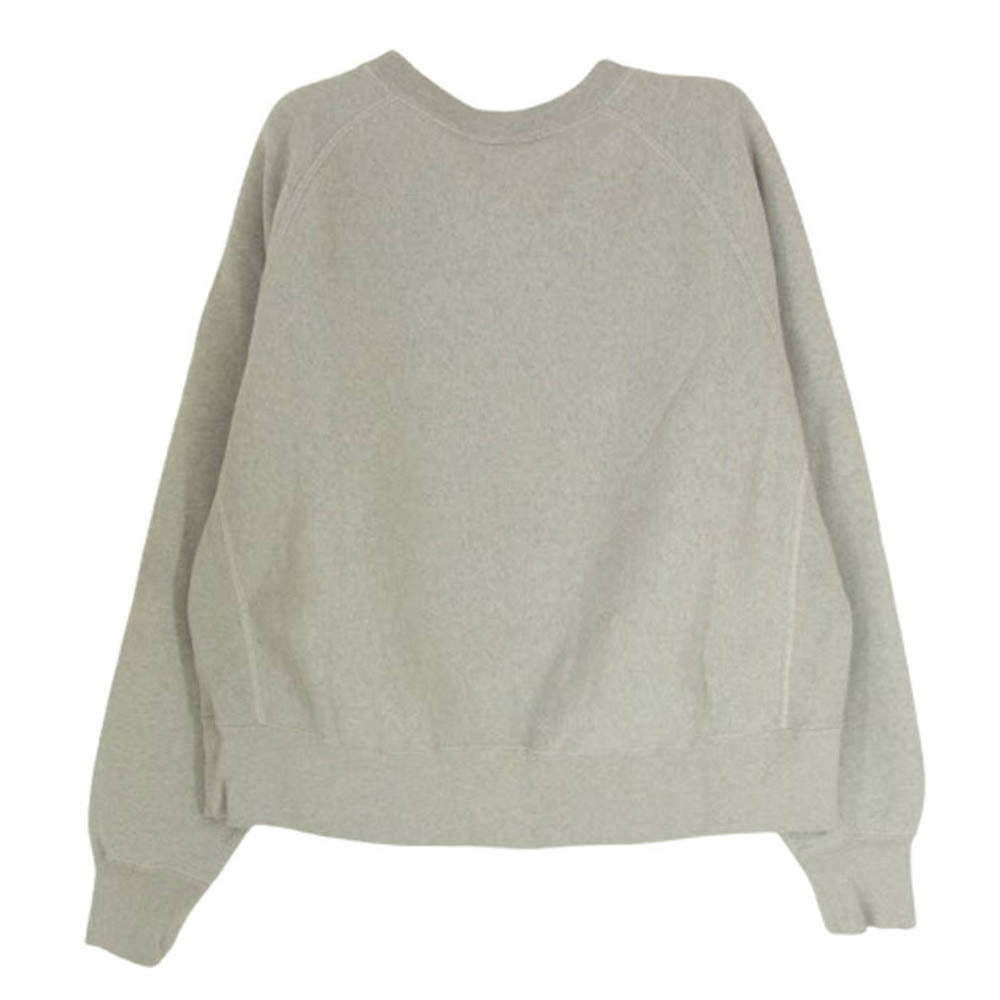 FRAMeWORK フレームワーク Champion チャンピオン 別注 REVERS WEAVE リバースウィーブ クルーネック スウェット トレーナー グレー系 M【中古】