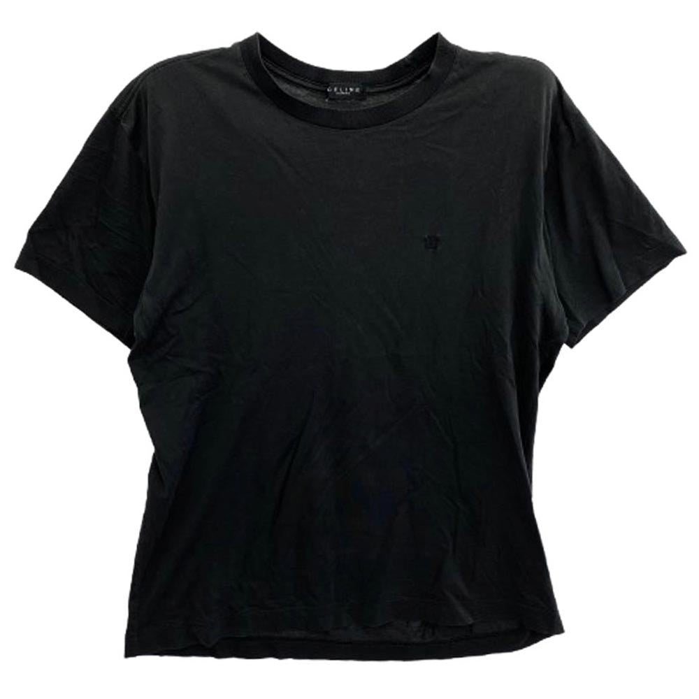 CELINE トリオンフ　Tシャツ　黒　ブラック セリーヌ　オーバーサイズ セリーヌ CELINE CELINE Tシャツ 2X04I671Q 半袖 トリオンフ