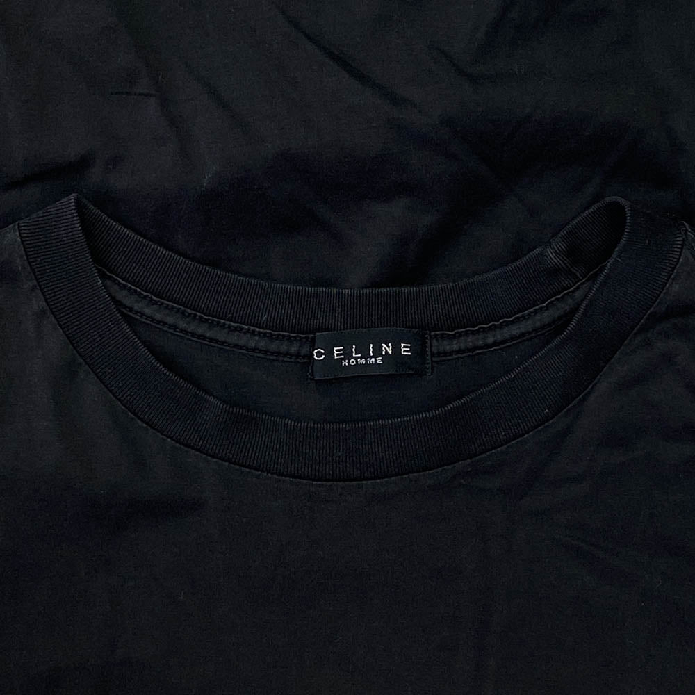 CELINE セリーヌ Triomphe Logo T-Shirts HOMME オム 日本製
