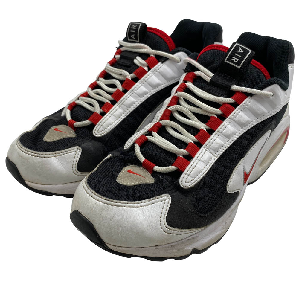 NIKE ナイキ CD2053-105 AIR MAX TRIAX 96 WHITE RED BLACK エアマックス トライアックス 96 ローカットスニーカー ブラック系 27.5cm【中古】