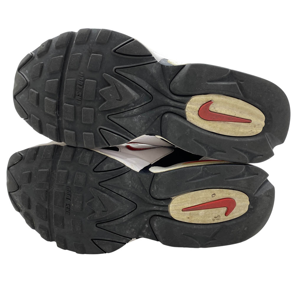 NIKE ナイキ CD2053-105 AIR MAX TRIAX 96 WHITE RED BLACK エアマックス トライアックス 96 ローカットスニーカー ブラック系 27.5cm【中古】