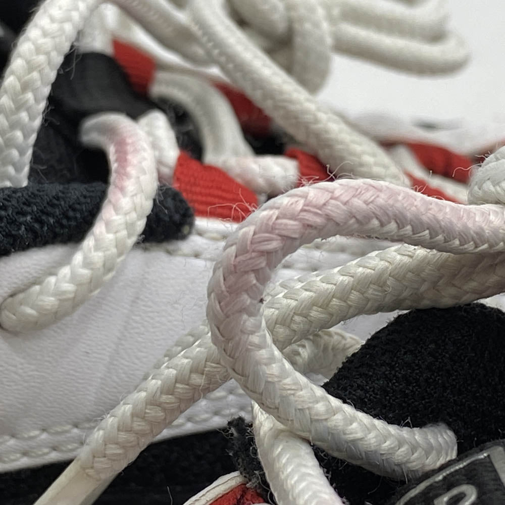 NIKE ナイキ CD2053-105 AIR MAX TRIAX 96 WHITE RED BLACK エアマックス トライアックス 96 ローカットスニーカー ブラック系 27.5cm【中古】