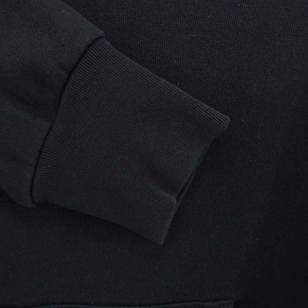 DESCENDANT ディセンダント PE HOODED SWEATSHIRT クジラ刺繍 プルオーバーパーカー ブラック系 2【中古】