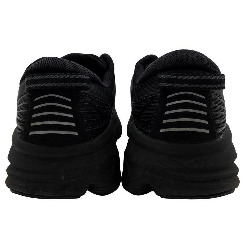 HOKA ONE ONE ホカ オネオネ 1110518 BBLC Bondi 7 Black ボンダイ ローカットスニーカー ランニングシューズ ブラック系 ブラック系 27cm【中古】