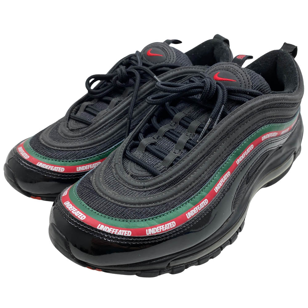 NIKE ナイキ AJ1986-001 × Undefeated アンディフィーテッド Air Max 97 OG black エアマックス 97 ローカットスニーカー ブラック系 26.5cm【中古】