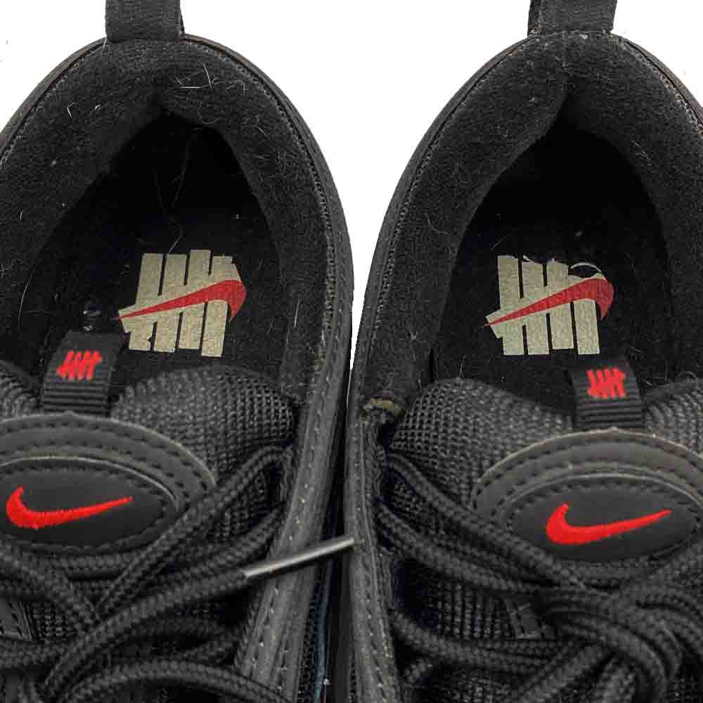 NIKE ナイキ AJ1986-001 × Undefeated アンディフィーテッド Air Max 97 OG black エアマックス 97 ローカットスニーカー ブラック系 26.5cm【中古】
