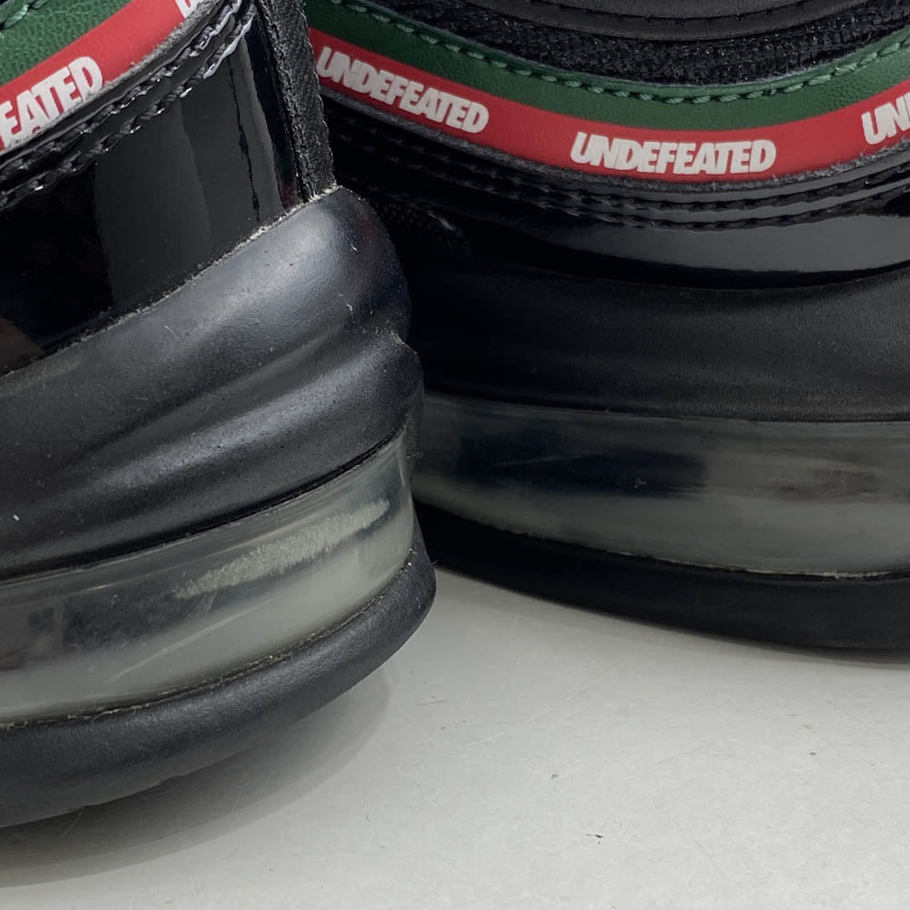 NIKE ナイキ AJ1986-001 × Undefeated アンディフィーテッド Air Max 97 OG black エアマックス 97 ローカットスニーカー ブラック系 26.5cm【中古】