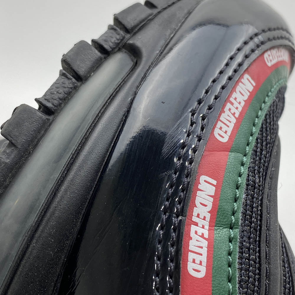 NIKE ナイキ AJ1986-001 × Undefeated アンディフィーテッド Air Max 97 OG black エアマックス 97 ローカットスニーカー ブラック系 26.5cm【中古】