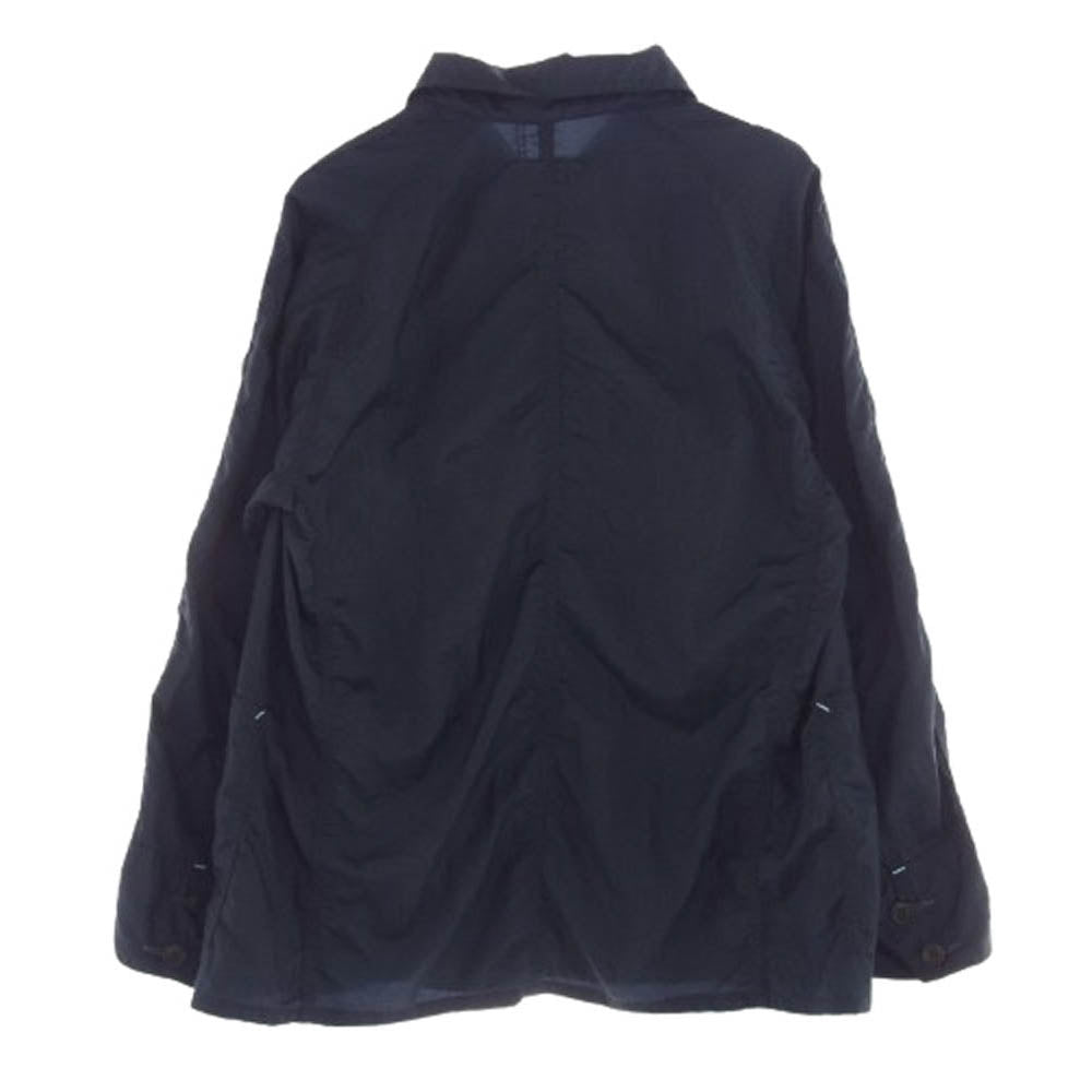 POST OVERALLS ポストオーバーオールズ 1102-CTN Engineers Jacket nylon taffeta ナイロン タフタ エンジニアーズ ジャケット ネイビー系 M【美品】【中古】